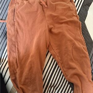 Aerie Warm Brown Jogger Pants